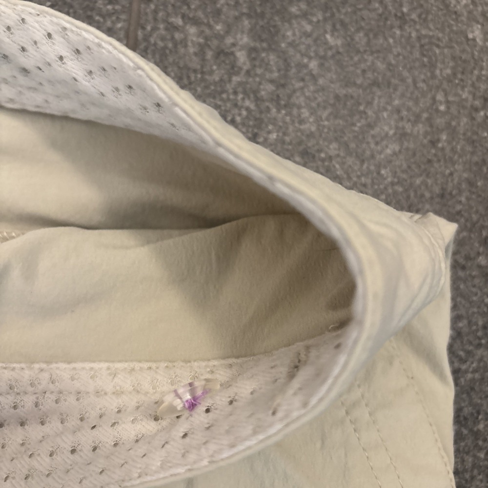 LL Bean Pants Womens 18R Tan Capri Nylon Stretch Mid Rise Hiking Ripstop See Pic - Picture 4 of 16